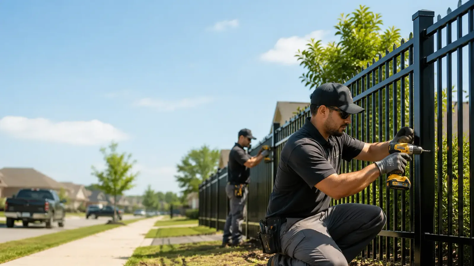 Metal Fence Installation in Clinton, MN